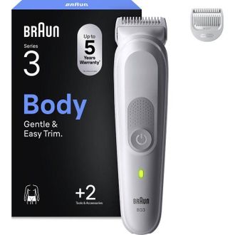 Braun Afeitadora Corporal - Braun - Bg3500 - 80 Min - Impermeable - Gris
