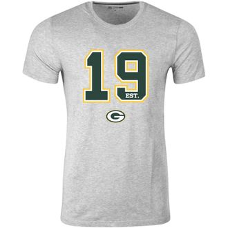 New Era Established Logo Shirt - NFL Green Bay Packers Grey - 3XL