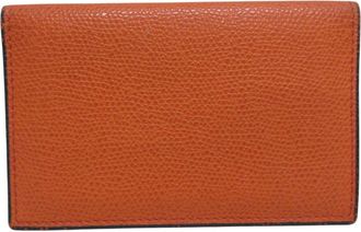 Valextra Leather Business Card Case (Pre-Owned)