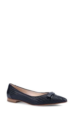 Ron White Jada Pointed Toe Flat in Onyx at Nordstrom, Size 8Us