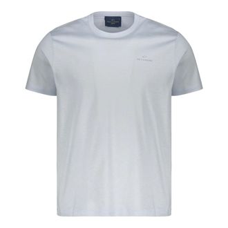 Paul & Shark Paul & Shark, T-Shirts, male, Blue, Size: 2XL Cotton T-shirt