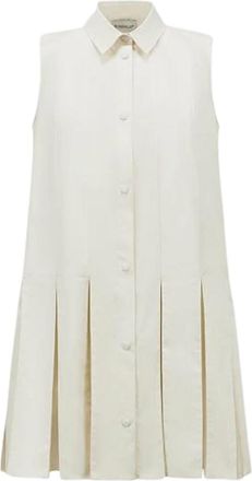 Moncler Shirt Dress In Cotton