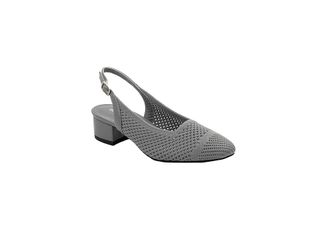 David Tate Glenna High Womens Heels Grey : 10.5 WW (EE), Leather/Rubber