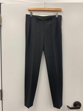 Strenesse Pant With Zipper On The Side In Black