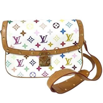 Louis Vuitton Pre-owned Pochette Schoudertas - Dames - Pre-owned - Veelkleurig - Maat: ONE Size Leer