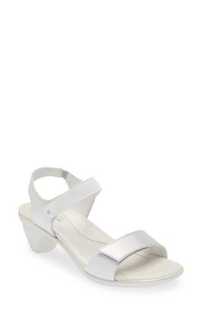 Naot Extant Sandal in Silver/Pearl White at Nordstrom, Size 10Us