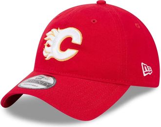 New Era Calgary Flames NHL Injection Red 9Twenty Adjustable Cap