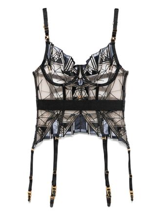 Bordelle Corsetto Cubism - Nero