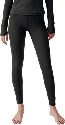 Born Living Yoga Warm Performance High Rise Sport Legging in Black at Nordstrom, Size Medium Eu