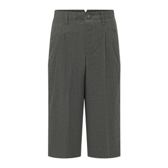 Ami Dames, Korte broeken, Grijs, Maat: XS
