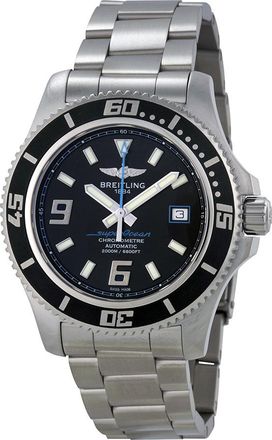 Breitling Pre-owned Breitling Superocean Automatic Black Dial Mens Watch A1739102/BA79SS