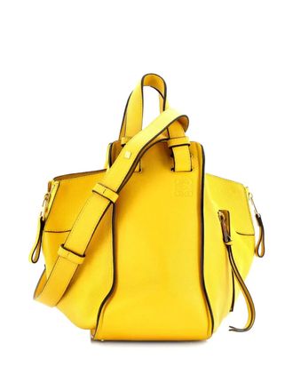Loewe Hammock Bag Leather Small shoulder bag - Yellow