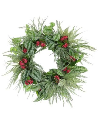 Creative Displays Inc. 30 Everyday Wreath Arranged With Fern & Kalanchoe