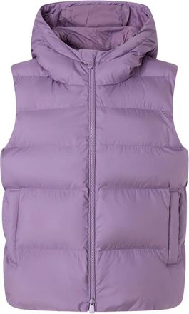 Pinko Gilet imbottito con cappuccio - Viola