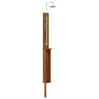 vidaXL Ducha Exterior 257 Cm Natural Vidaxl