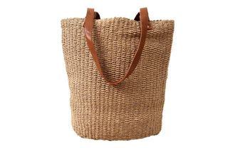 Esm&eacute;e Schultertasche ESM&Eacute;E Natur, Damen, Gr. B/H/T: 36cm x 42cm, braun, Kunstleder, Taschen Schultertasche