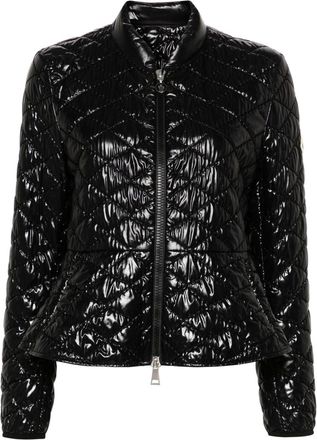 Moncler Barive jacket - women - Polyamide/Polyamide/Polyester/Polyester/Viscose/Goose Down/Goose Feather - 2 - Black