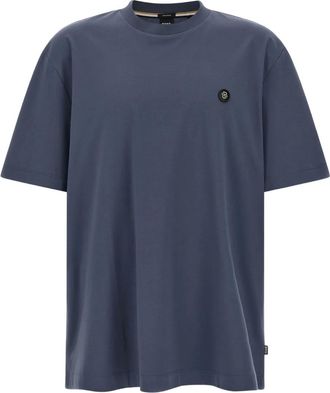 BOSS T-shirt girocollo C-Taut 01 - Blu