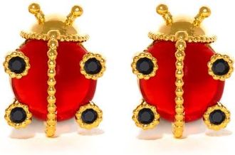 Girls Crew Spot Me If You Can Stud Earrings in Gold at Nordstrom