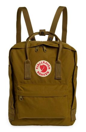Fj&auml;llr&auml;ven K&aring;nken Water Resistant Backpack in Foilage Green at Nordstrom