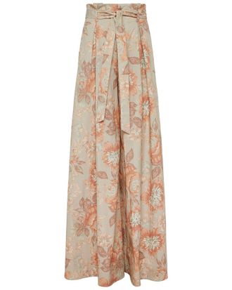 L'agence LAgence Chantae Paperbag Ultra Wide Pant