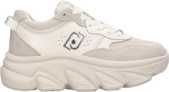 Liu Jo Steffy 01 Sneakers - Dames - Sneakers - Beige - 41 EU - Leer - Schoenen
