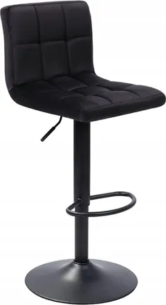 OEM Taburete Negro De Terciopelo N-12p