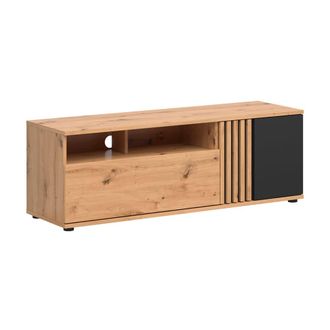 Petits Meubles Mueble tv 1 puerta 1 caj&oacute;n 135 cm tableros de aglomerado laminados