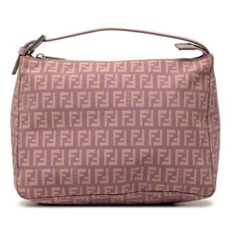 Fendi Pre-owned Fendi Zucchino Canvas Handbag Ladies UABCV9O0J2MDB8S3