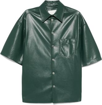 Nanushka Camicia Aksel - Verde