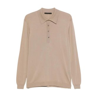 low brand Lwbr Polo - - Tops - Uomo - Beige - L
