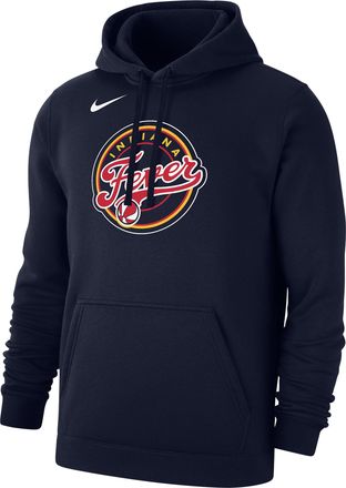 Nike Indiana Fever Club Nike Mens WNBA Fleece Pullover Hoodie in Blue | M31777WINF-NVY