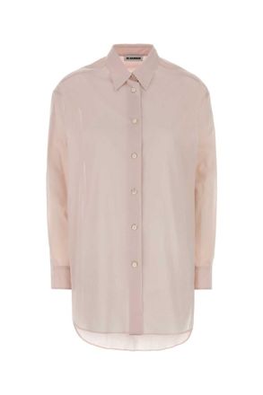 Jil Sander Pink Relaxed Solid Shirt