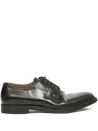 Maison Margiela Stivali Cut stringati - Nero