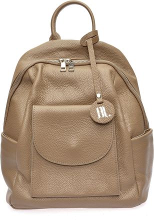 Anna Luchini Beige Rundleer Tas