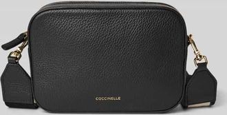 Coccinelle Handtasche mit Label-Applikation Modell TEBE in Black, Größe 1