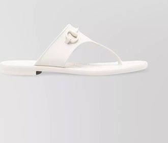 Gucci rubber thong sandals