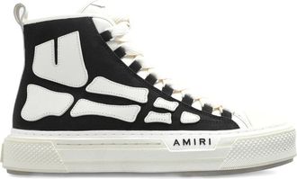 Amiri BlackWhite Graphic Sneakers
