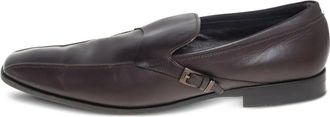 Tod's Mocassini in pelle con fibbia Pre-owned - Marrone