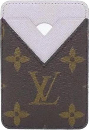 Louis Vuitton Pre-owned Accessories, female, Brown, Size: ONE SIZE Pre-owned Monogram Macassar Card Case