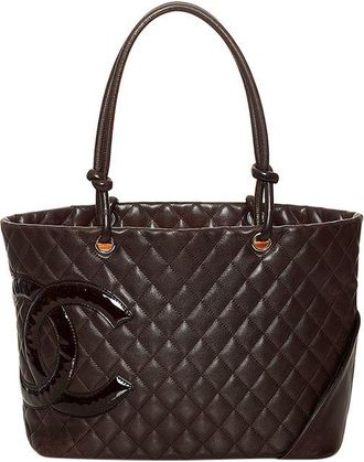 Chanel Vintage Black Cambon Ligne Tote Bag