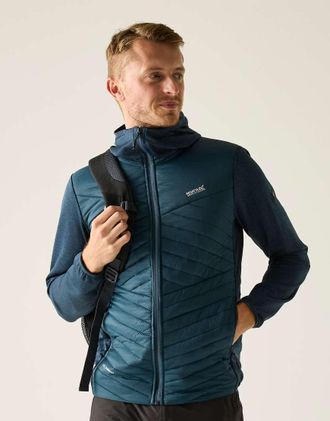 Regatta Andreson - Giacca ibrida trapuntata color cielo notturno-Blu