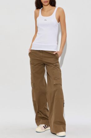 Diesel Strap Top, Womens, White