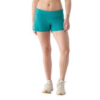 Smartwool Active Lined Short In Emerald Green