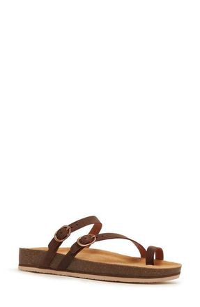 FRANKiE4 Blake Slide Sandal in Bark at Nordstrom, Size 7.5