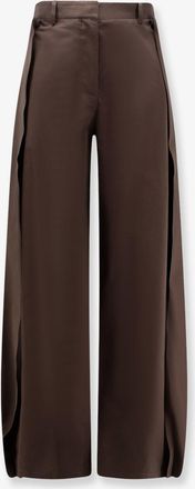 Loewe Pantaloni in misto cotone e seta - LOEWE - gender_Woman