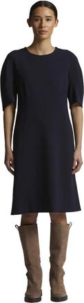 PESERICO A02531 Dress - Dames - Casual kleedjes - Blauw - 2XL - Kleedjes