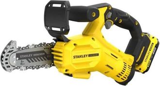 Stanley Sierra De Cadena V20 Sfmcps415d1 15cm, Bater&iacute;a De 2,0ah Incluida, Potente Y Compacta, Ideal Para Jardiner&iacute;a Y Corte De Madera