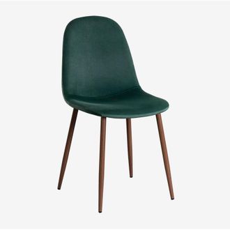 Sklum Sedia da pranzo imbottita Glamm SKLUM Legno scuro