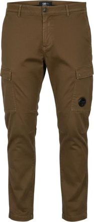 C.P. Company Pantaloni Cargo in Raso Stretch - - Trousers - Uomo - Verde - XS